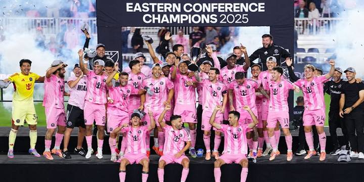 Inter de Miami se titula campeón de Conferencia Este de la MLS