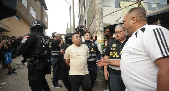 Villa María del Triunfo: Policía captura a tres sospechosos de integrar banda extorsiva ‘Los Trujillanos’ 