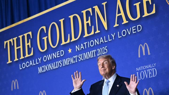 Trump en el McDonald’s Summit: "Haré que Estados Unidos vuelva a ser asequible"