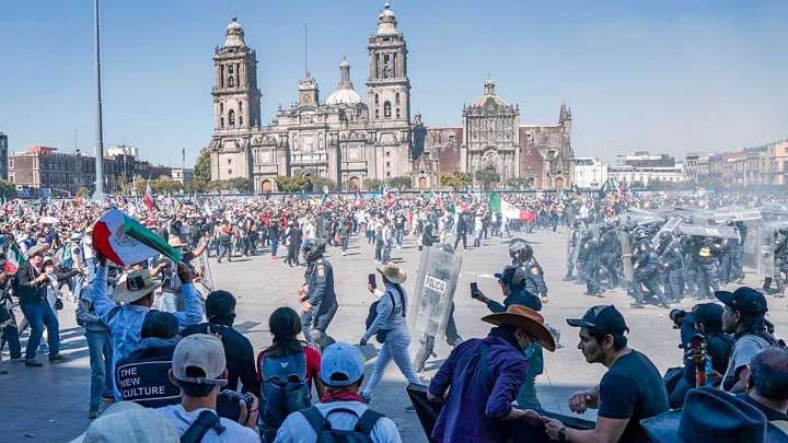 Hay 19 Detenidos tras Marcha de Generación Z: Descartan Manifestantes Lesionados o Desaparecidos