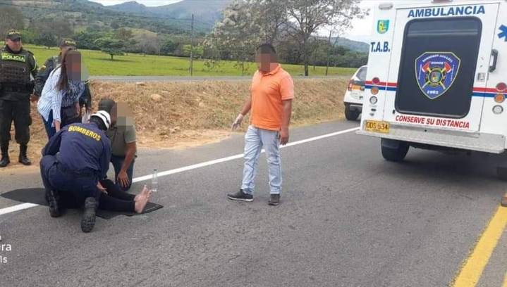 Cuatro lesionados dejó accidente de tránsito en zona rural de Aguazul