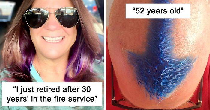 Older People Are Sharing Their Brave Hairstyles, And They Look Great (27 Pics)