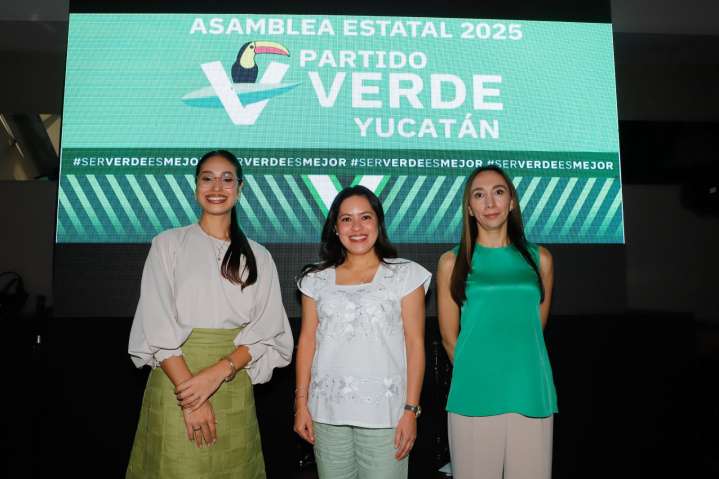 Daniela Pompeyo Santiago es la nueva dirigente del PVEM Yucatán