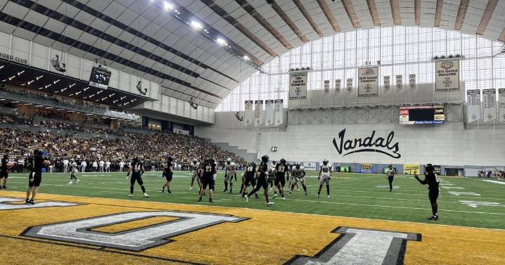 Idaho football coach fined over comments about call that conference admits was made in error