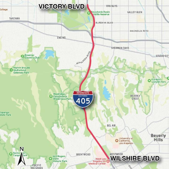 Caltrans Pauses SR-2 and I-405 Construction for Thanksgiving Travel Week