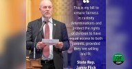 Rep. Flick plans child custody reform hearing, press conference