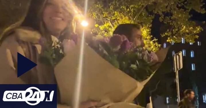 Barcelona: grababan su video romántico y se cruzaron con Messi