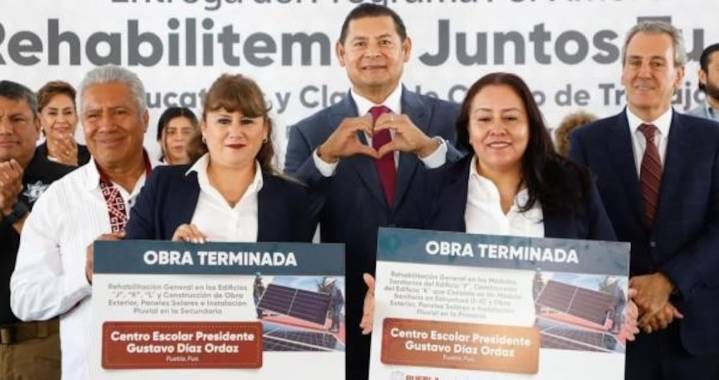 En Puebla “cada acción a favor de la educación fortalece la formación de niñas, niños y jóvenes”