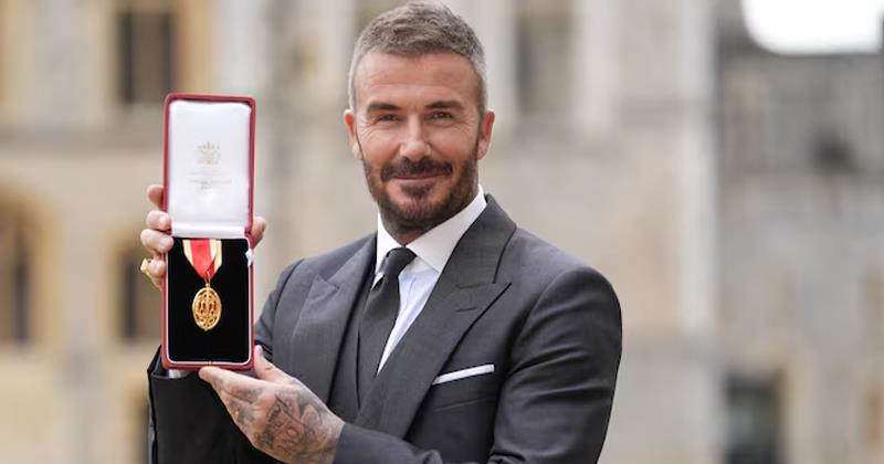 David Beckham Knighted by King Charles III for His Contributions to Sport and Charity
