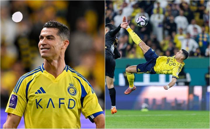 Cristiano Ronaldo marca espectacular gol de chilena en Arabia Saudita