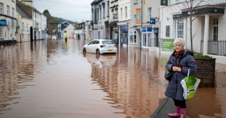 Stark pictures of flooded Britain as we battle Storm Claudia and major incident declared