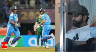 Rohit Sharma joins Nita Ambani, Jay Shah and Sachin Tendulkar to cheer on India in World Cup final; fans go berserk