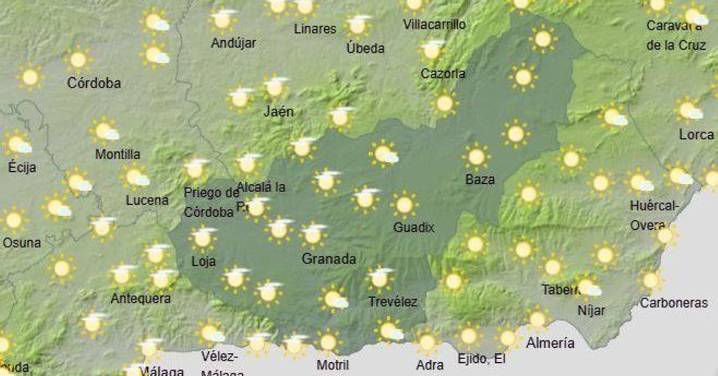 Tiempo Granada | Estabilidad térmica y cielos poco nubosos este martes