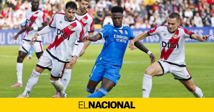 El Real Madrid se atasca contra el Rayo (0-0) y da opciones al Barça para acortar distancias