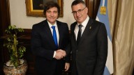 Javier Milei se reunió con el ministro de Relaciones Exteriores de Israel, Gideon Sa'ar