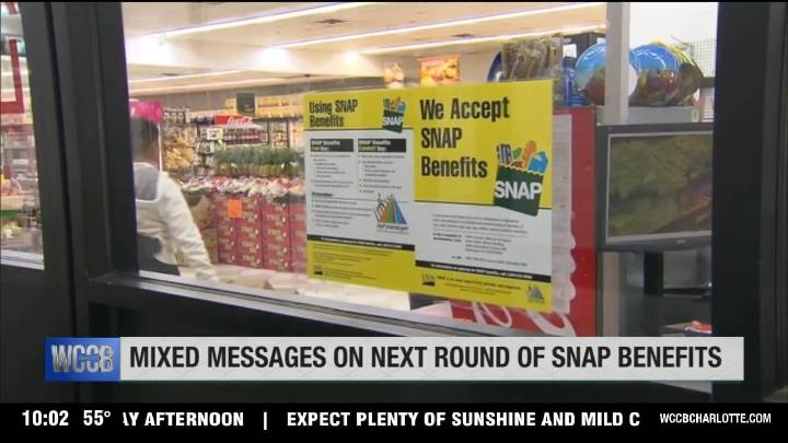 SNAP recipients unsure whether they'll get benefits for November