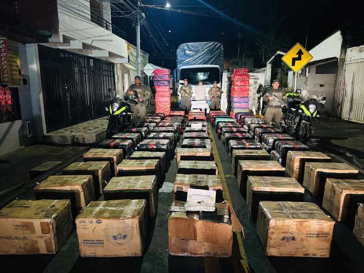 Fue capturado en flagrancia hombre que transportaba más de 4 toneladas de marihuana