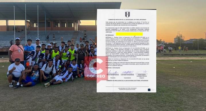 Anulan sanciones contra jugadores de Alianza Pisco y directivos del fútbol iqueño