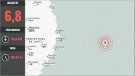 Japón levanta alerta de tsunami para su costa noreste tras fuerte sismo de 6,8