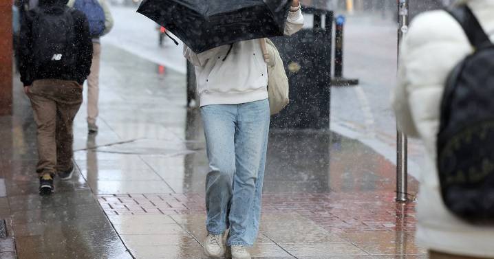 Met Office issues 4 severe weather warnings as UK to be hit with 'flooding and disruption'