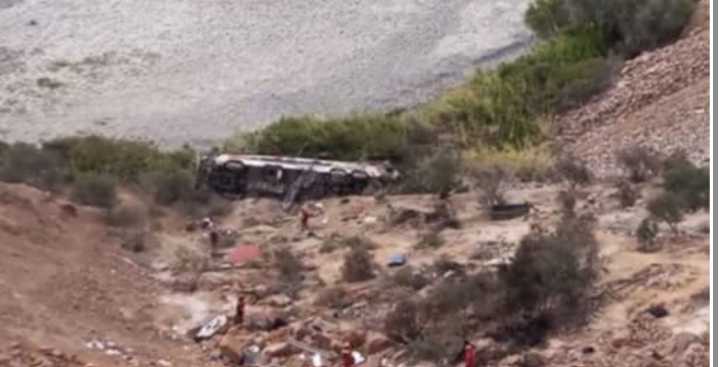 At Least 37 Dead After Passenger Bus Falls Into Ravine In Peru