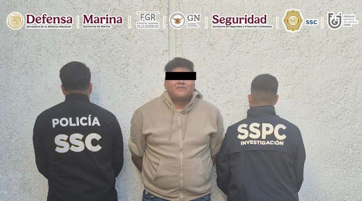 Cae en CDMX “El Kiko”, líder del Cártel Nuevo Imperio