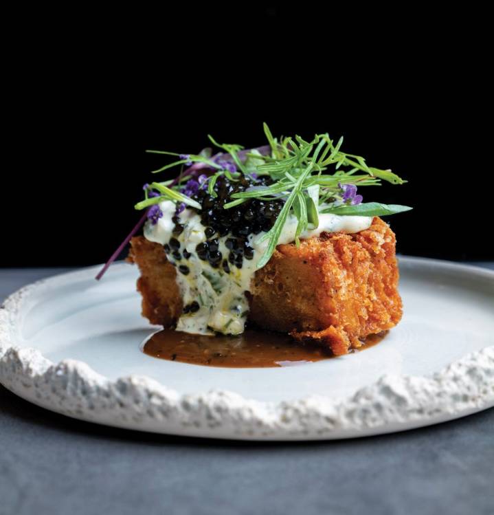 This gourmet appetizer was inspired by Waffle House hashbrowns