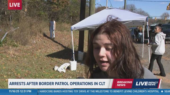 Protester witnesses Border Patrol operation unfold across Charlotte: 'This is not OK'