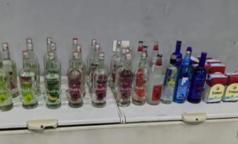 Fiesta clandestina clausurada: Botellas cerradas y todos a casa antes de tiempo