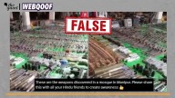 No, This Video Doesn’t Show Weapons Being Found Inside a Mosque in Manipur