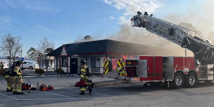 New Bern restaurant fire ruled accidental