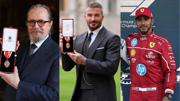 De David Beckman a Gary Oldman: famosos que han sido nombrados “caballeros” por la familia real de Inglaterra