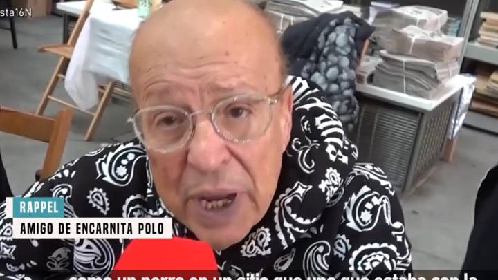 Rappel ataca a la hija de Encarnita Polo: "Estaba sola como un perro, la abandonó"