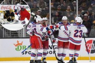 Rangers cruise past Bruins to complete strong two