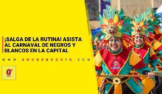 ¡Salga de la rutina! Asista al Carnaval de Negros y Blancos en la capital