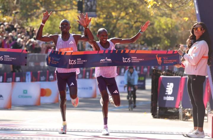 Benson Kipruto wins New York City Marathon in thrilling photo finish
