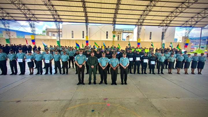 Policía Nacional celebra 134 años al servicio de los colombianos