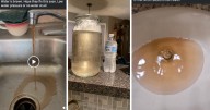 They were prepping Thanksgiving dinner. Then their water turned brown, again.