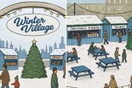 Brooklyn's first 'winter village' slammed over cover charge