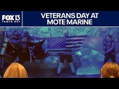 Mote Marine commemorates Veteran's Day