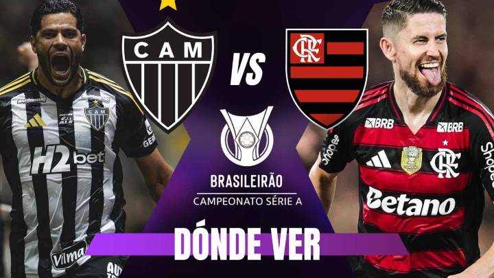 Dónde ver HOY Atlético Mineiro vs Flamengo, jornada decisiva del Brasileirao en TV y ONLINE