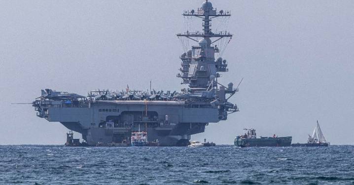 Trump no da marcha atrás: Llega el USS Gerald R. Ford al Caribe en medio de tensión con Venezuela