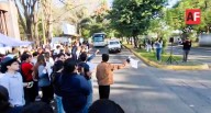 Siguen las protestas en Uruapan por el asesinato del alcalde Carlos Manzo