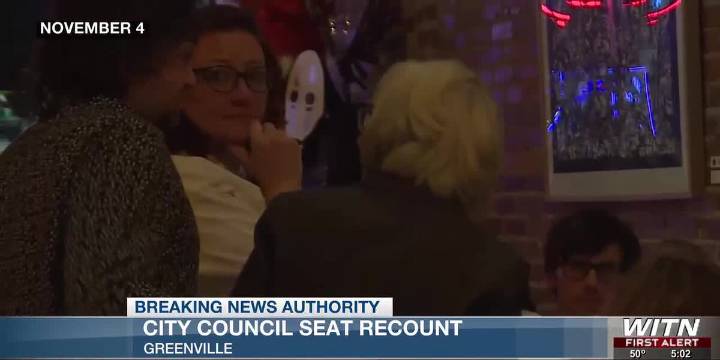 A Greenville city council member is asking for a recount in last week’s election.