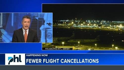 Fewer flight cancellations at Philadelphia International Airport after FAA ordered reductions due to staffing shortages