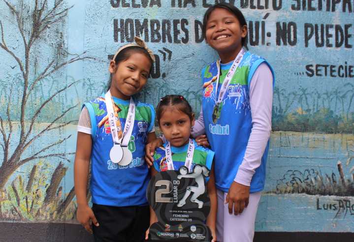 “Éramos las más chiquiticas, pero quedamos de segundo”