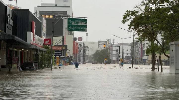 Millones de damnificados en Tailandia y Malasia por intensas lluvias