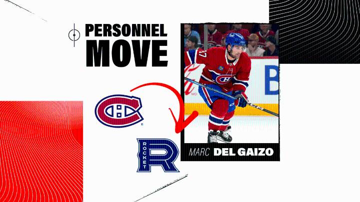 Marc Del Gaizo loaned to Laval Rocket