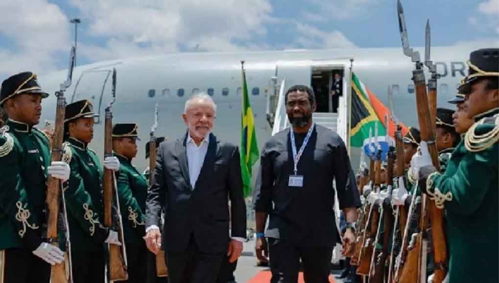 Lula en Sudáfrica para XX edición de la Cumbre del G20