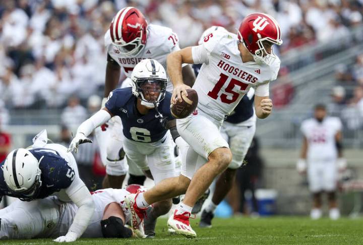 No. 2 Indiana tops Penn State in last